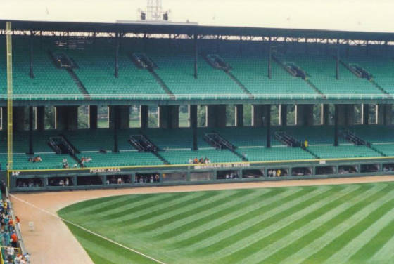 The Outfield Wall - Comisky Park