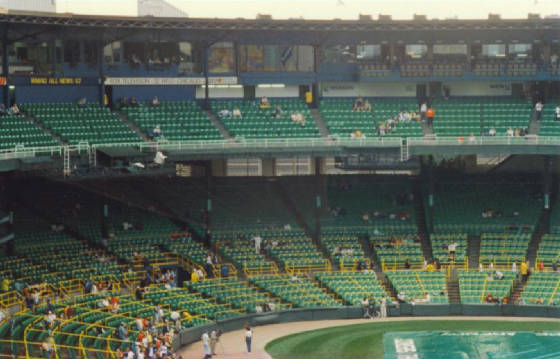 Behind Home Plate - Comisky Park