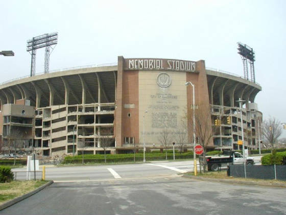 Memorial Stadium - exterior