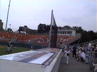 St. John's Park from the 3rd base dugout