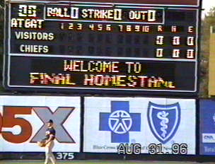 MacArthur Stadium Scoreboard