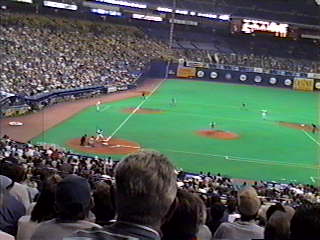 OLYMPIC STADIUM - FROM THE 1st BASE SIDE