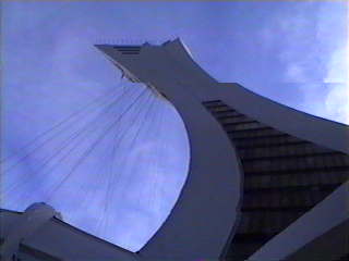 Holding the roof on at Le Stadie Olypique