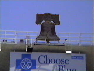 The Liberty Bell at Veterans Stadium